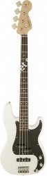 FENDER SQUIER AFFINITY PJ BASS BWB PG OWT бас-гитара, цвет белый с черныйм пикгардом - фото 65151