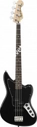 FENDER SQUIER VINTAGE MODIFIED JAGUAR BASS SPCL BLK бас-гитара, цвет черный - фото 65172