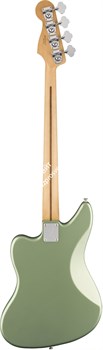 FENDER PLAYER JAGUAR BASS PF SGM Бас-гитара, цвет зеленый - фото 65204