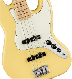 FENDER PLAYER JAZZ BASS MN BCR Бас-гитара, цвет желтый - фото 65298