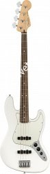 FENDER PLAYER JAZZ BASS PF PWT Бас-гитара, цвет белый - фото 65310
