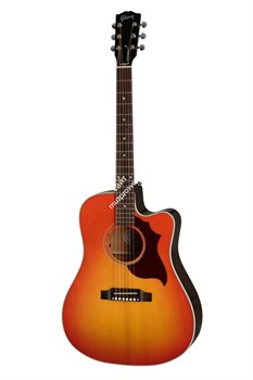 GIBSON 2019 Hummingbird AG Mahogany (Burst) Light Cherry Burst гитара электроакустическая, цвет санберст в комплекте кейс - фото 65577