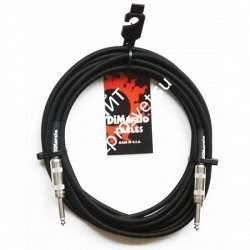 DIMARZIO INSTRUMENT CABLE 10' BLACK/GRAY EP1710SSBKGY инструментальный кабель 1/4'' mono - 1/4'' mono, 3м, цвет чёрно-серый - фото 65959