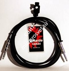 DIMARZIO BASIC INSTRUMENT CABLE 10' EP1610SSBK инструментальный кабель 1/4'' mono - 1/4'' mono, 3м - фото 65968