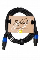 ROCKDALE SC001 Спикерный кабель с разъёмами типа Speakon для низковольтных соединений, OFC, 2x1.5mm2, длина 6,5 м - фото 66218