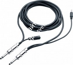 TC HELICON Guitar + HeadPhone Cable. 2в1, гитарный кабель с возможностью подключения наушников - фото 66235