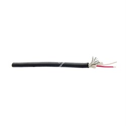 ROCKDALE DMX-001 инсталляционный DMX кабель (7x0.02)x2+64x0.012 диам 6 мм, чёрный - фото 66293