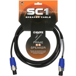 KLOTZ SC1-02SW готовый спикерный кабель, длина 2 м, Neutrik Speakon, пластик -Neutrik Speakon, пластик - фото 66554