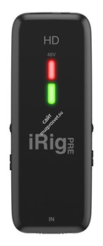 IK MULTIMEDIA iRig Pre HD универсальный микрофонный интерфейс с предусилителем для аналогового подключения к iOS и Android устро - фото 66718