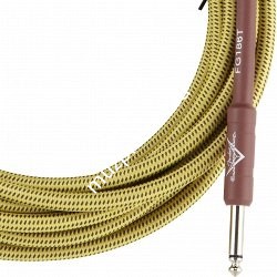 FENDER CUSTOM SHOP 10' INSTRUMENT CABLE TWEED инструментальный кабель, 3 м, твидовая оболочка - фото 67299