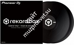 PIONEER RB-VD1-K Тайм-код пластинки для rekordbox DVS, черные (пара) - фото 68251