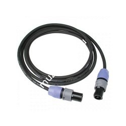 KLOTZ SC3-03SW готовый спикерный кабель 2 x 2.5мм, длина 3м, Neutrik Speakon, пластик -Neutrik Speakon, пластик, цвет черный - фото 68435