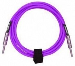 DIMARZIO INSTRUMENT CABLE 10' PURPLE EP1710SSP инструментальный кабель 1/4'' mono - 1/4'' mono, 3м, цвет фиолетовый - фото 68598