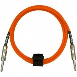 DIMARZIO INSTRUMENT CABLE 10' NEON ORANGE EP1710SSOR инструментальный кабель 1/4'' mono - 1/4'' mono, 3м, цвет оранжевый неон - фото 68602