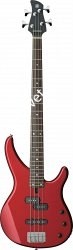 YAMAHA TRBX174 RED METALLIC бас-гитара, корпус - ольха, гриф - клен, накладка на гриф - палисандр, 24 лада, 2 звукоснимателя P/J - фото 70703
