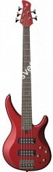 YAMAHA TRBX305 CANDY APPLE RED пятиструнная бас-гитара, корпус махагони, гриф 5-и слойный клен/махагони, на болтах, накладка на - фото 70706