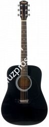 FENDER SQUIER SA-105 BLACK акустическая гитара, цвет черный - фото 70716
