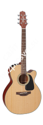 TAKAMINE PRO SERIES 1 P1NC электроакустическая гитара типа NEX CUTAWAY с кейсом, цвет натуральный - фото 70919