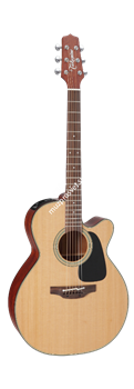 TAKAMINE PRO SERIES 1 P1NC электроакустическая гитара типа NEX CUTAWAY с кейсом, цвет натуральный - фото 70920