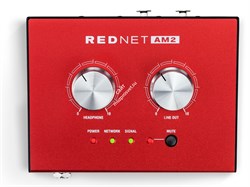 Focusrite Pro RedNet AM2 мониторный стерео модуль для аудио сети Dante - фото 71388