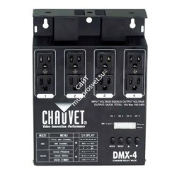 CHAUVET-DJ DMX-4 - 4-канальный диммер DMX - фото 71655
