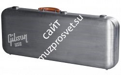 GIBSON HP Les Paul Aluminum Case Алюминиевый кейс для электрогитары Les Paul - фото 72635