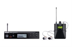SHURE P3TERA215CL M16 686-710 MHz беспроводная система персонального мониторинга PSM300 с наушниками SE215 - фото 72980