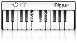IK MULTIMEDIA iRig Keys Mini MIDI-клавиатура для iOS, Android, Mac и PC, 25 клавиш - фото 73270