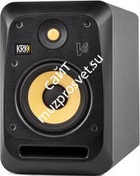 KRK V6S4 Активный 2-х полосный (Bi-Amp) 6-ти дюймовый студийный монитор, черный - фото 73329