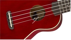 Fender Ukulele Venice-Cherry укулеле сопрано - фото 74922