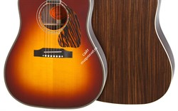 GIBSON 2018 J-45 Custom Rosewood Burst гитара электроакустическая - фото 75113