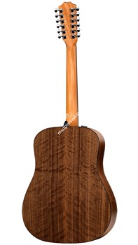TAYLOR 150e 100 Series, гитара электроакустическая двенадцатиструнная, форма корпуса дредноут, мягкий чехол - фото 75291