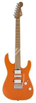 CHARVEL PM DK24 HSH 2PT MPL - S OR CRSH Электрогитара, цвет оранжевый матовый - фото 77011