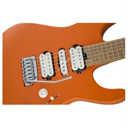 CHARVEL PM DK24 HSH 2PT MPL - S OR CRSH Электрогитара, цвет оранжевый матовый - фото 77013