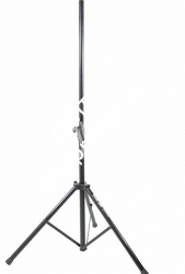 QUIK LOK SP180BK стойка для акустических систем на треноге, диаметр трубы 35мм, высота 1220-1830 мм, черная, до 56 кг - фото 78167