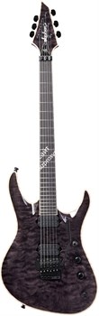 JACKSON USA Signature Chris Broderick Soloist™ 6, Ebony Fingerboard, Transparent Black Электрогитара, серия Artist Signature - C - фото 78695