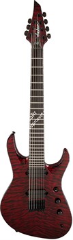JACKSON USA Signature Chris Broderick Soloist™ HT7, Ebony Fingerboard, Transparent Red with Case Электрогитара, серия Artist Sig - фото 78709