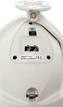 Electro-Voice EVID 3.2TW корпусной громкоговоритель 2x3'/0,75', 10W/100V, 140°x100°, in/outdoor, цвет белый, ЦЕНА ЗА ПАРУ - фото 82539