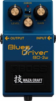 BOSS BD-2W гитарная педаль премиум класса Waza Craft Blues Driver - фото 85380