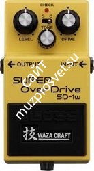 BOSS SD-1W Super OverDrive гитарная педаль овердрайв Waza Craft - фото 85388