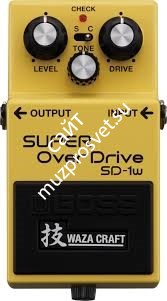 BOSS SD-1W Super OverDrive гитарная педаль овердрайв Waza Craft - фото 85389