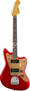 FENDER SQUIER DLX JAZZMSTER CNDY APLE RED ST - электрогитара Deluxe Jazzmaster, накладка грифа палисандр, стоптейл, цвет красный - фото 87680