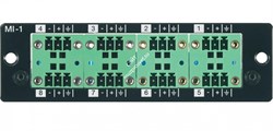 Electro-Voice MI-1 8 Канальная Mic/Line карта входв, с программируемуым уровнем усиления преампов и фантомным питанием,100 MIP - фото 90611