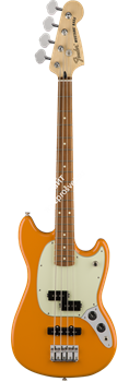 FENDER Mustang Bass PJ, Pau Ferro Fingerboard, Capri Orange бас-гитара Mustang, цвет оранжевый, накладка грифа Пао Ферро - фото 91969