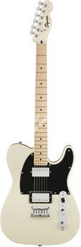 Fender Squier Contemporary Telecaster HH, Maple Fingerboard, Pearl White Электрогитара, звукосниматели HH, цвет жемчужно-белый - фото 92960