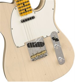FENDER 2018 POSTMODERN TELE® MPL - JOURNEYMAN RELIC® - DIRTY WHITE BLONDE Электрогитара с кейсом, цвет кремовый - фото 93179