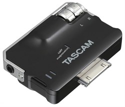Tascam iXJ2 стерео интерфейс для подключения микрофона и гитары к iPad/iPhone/iPod - фото 9688
