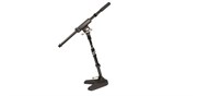 Ultimate Support JS-KD55 стойка микрофонная низкая &quot;журавль&quot;, высота 38-53см, для бас-барабана или комбо, черная