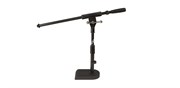 Ultimate Support JS-KD50 стойка микрофонная низкая &quot;журавль&quot;, высота 30-43см, для бас-барабана или комбо, черная