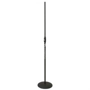Ultimate Support MC-05B стойка микрофонная прямая, круглое основание, высота 89-163см, диаметр основания 25,4см, вес 4кг, резьба 5/8&quot;, черная